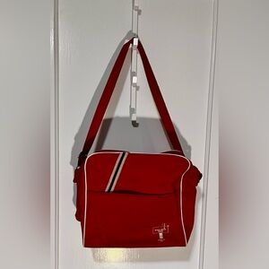 Vintage Mail Carrier Satchel Bag w/ Shoulder Strap Genuine